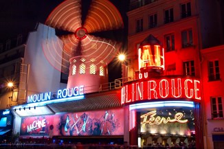 Париж. Кабаре Мулен Руж (Moulin Rouge).